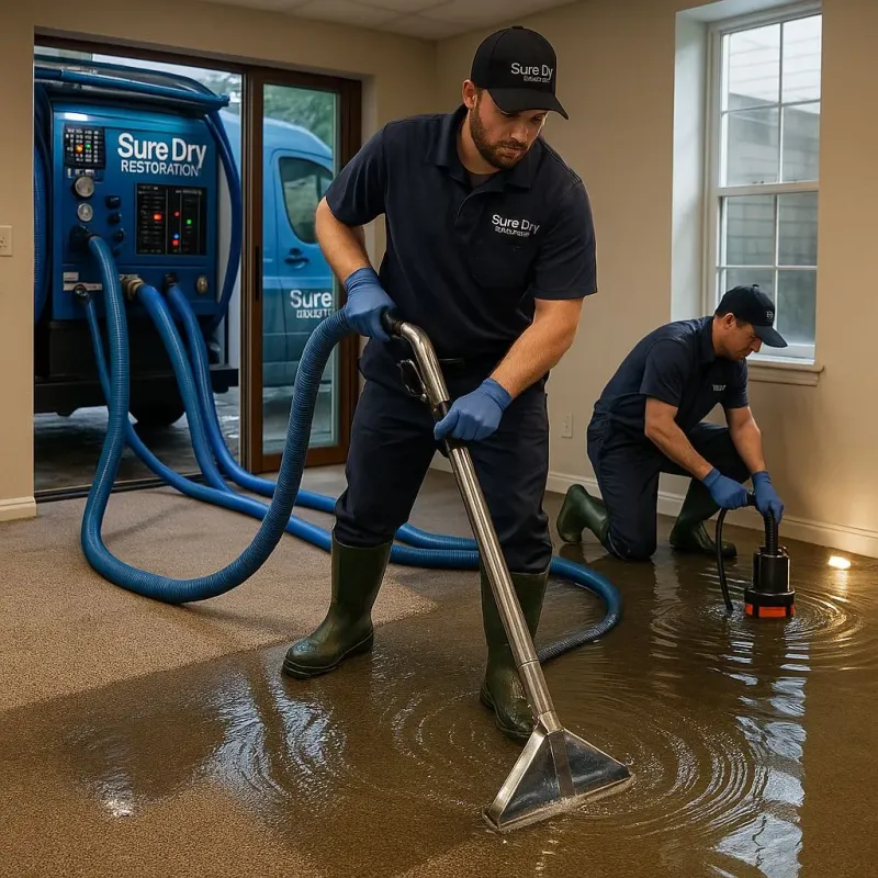 Water Extraction and Removal process in East Hanover, NJ